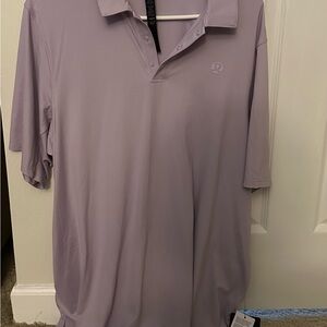 lululemon athletica Men's Lavender Polo Shirt